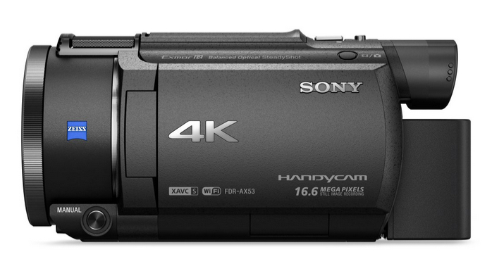 ei binair boycot Sony FDRAX53 4K Ultra HD Handycam Camcorder | Full Compass Systems