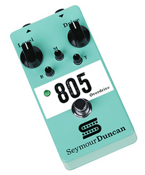 Seymour Duncan 11900-004 805 Overdrive Overdrive Pedal with Active 3-Band EQ for sale