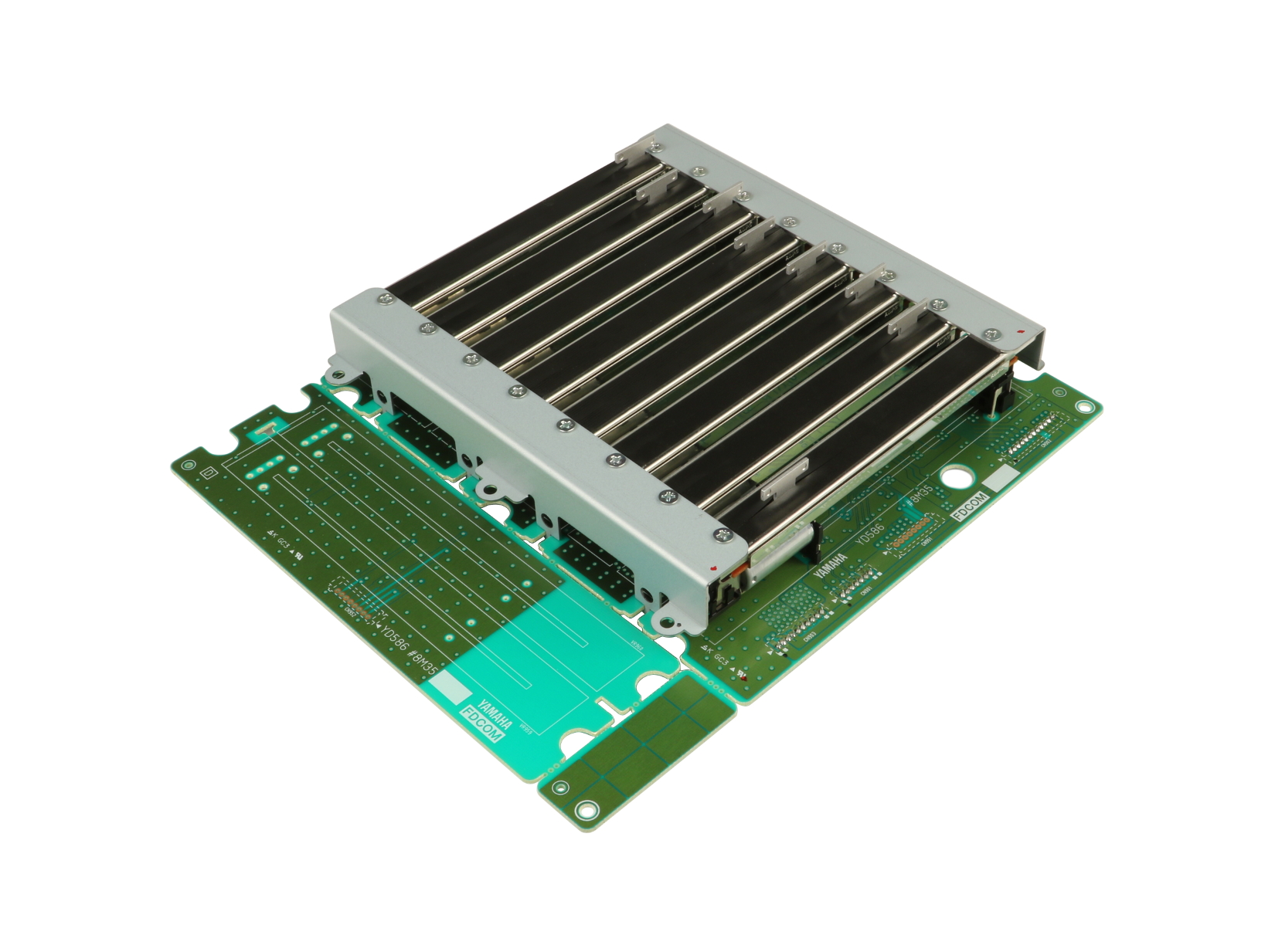 Yamaha WY830500 Fader Bank Left 1-8, 9-16 Center PCB Yamaha WY830500 Fader Bank Left 1-8, 9-16 Center PCB