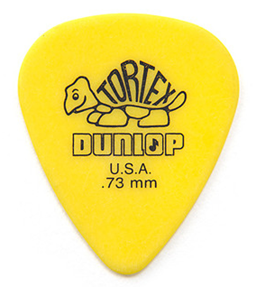 Dunlop 418R73 Pack of (72) .73mm Tortex Picks for sale