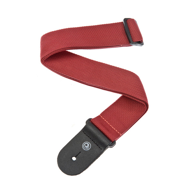 Photos - Guitar Strap DAddario D`Addario PWS101 50mm W, 35-59.5 L Red Polypropylene  