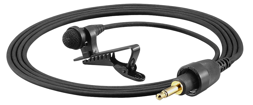 AZDEN Omni-Directional Lapel Lavalier Microphone with TS connector