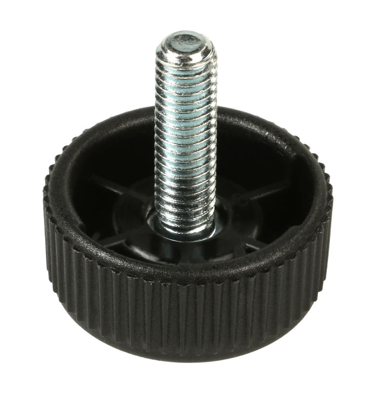 K&M 01.82.948.55 Knurled Screw Knob for 210/9, 259, M200