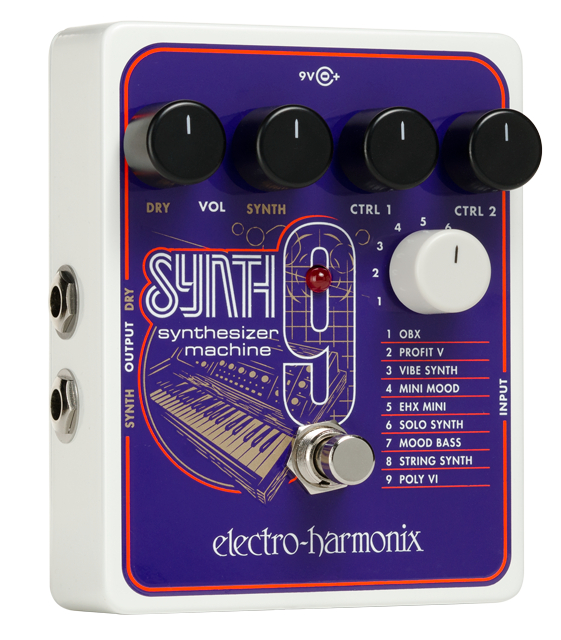 Electro-Harmonix SYNTH9 Synthesizer Machine with 9.6DC-200 PSU for sale
