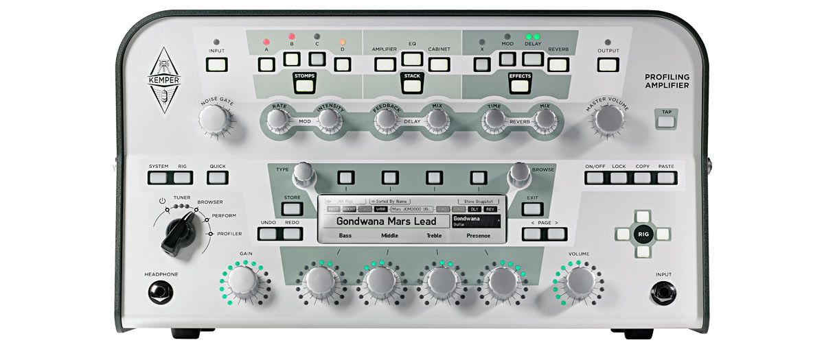 Kemper PROFILER-HEAD Profiler Head Profiling Amplifier Head - WHITE for sale