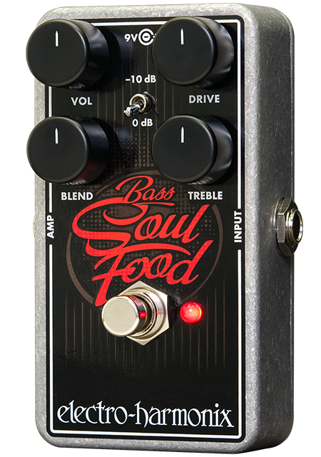 Photos - Effects Pedal Electro-Harmonix BASS-SOUL-FOOD Bass Soul Food Overdrive Electric Bass Eff 