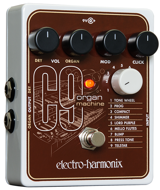 Electro-Harmonix C9-ORGAN MACHINE C9 Organ Machine Organ / Electric Piano Emulator Pedal for sale
