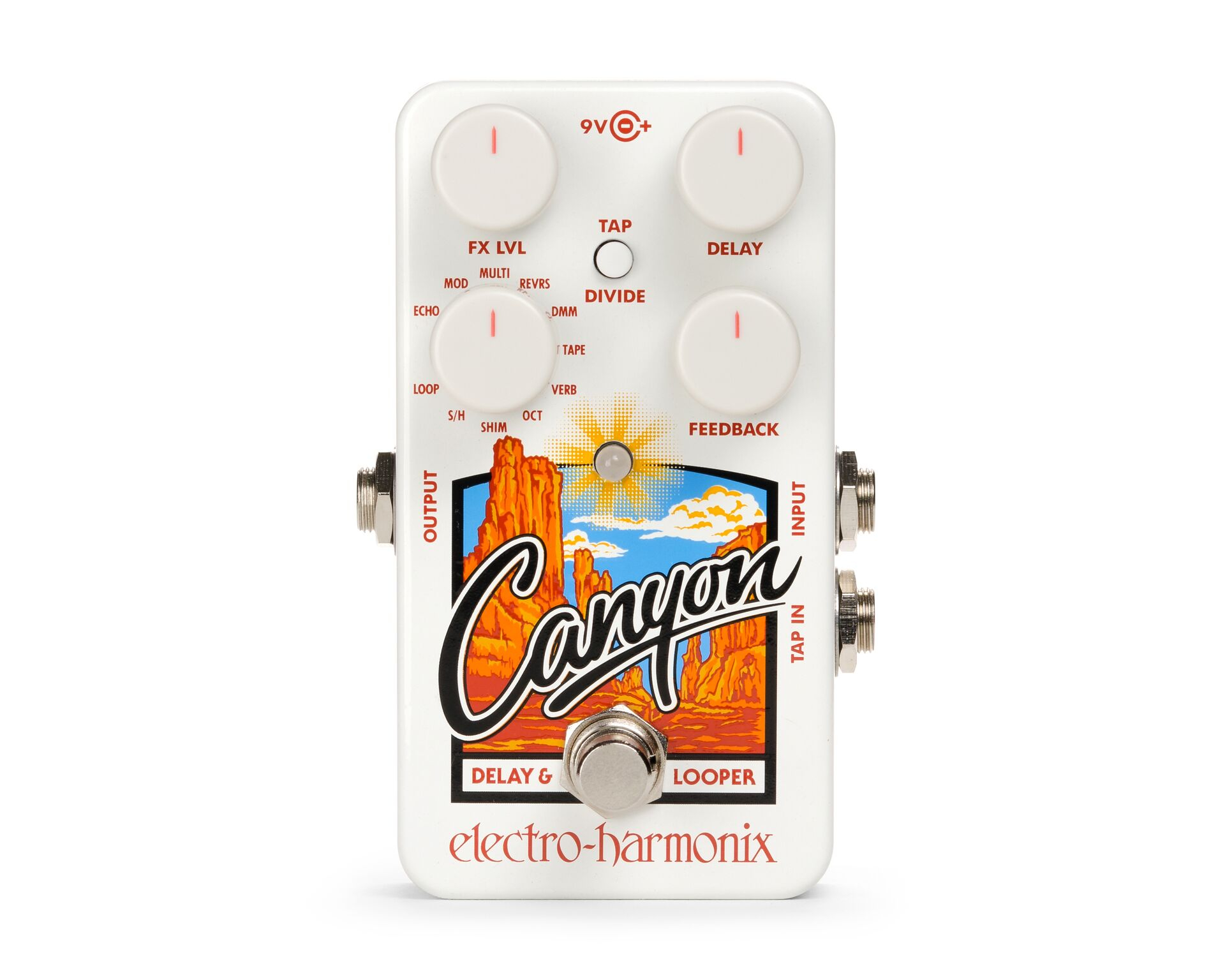 Photos - Effects Pedal Electro-Harmonix CANYON Delay and Looper Pedal, PSU Included 
