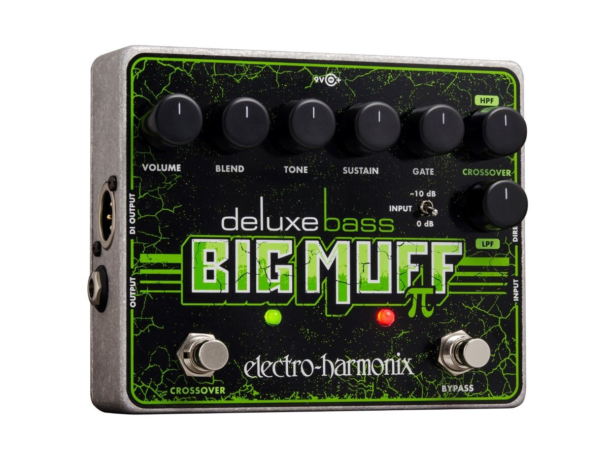 Electro-Harmonix DELUXE-BASS-BIG-MUFF Deluxe Bass Big Muff Pi Fuzz Pedal for Bass Guitars for sale