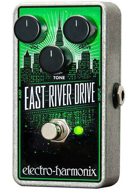Electro-Harmonix EAST-RIVER-DRIVE East River Drive Overdrive Pedal for sale