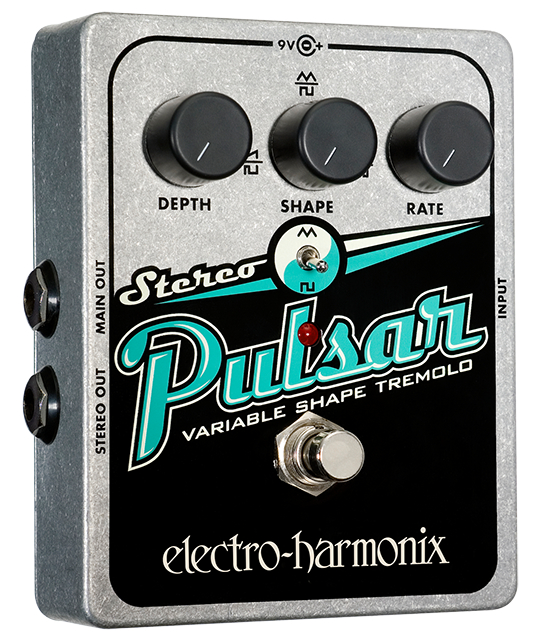 Photos - Effects Pedal Electro-Harmonix STEREOPULSAR Analog Tremolo Guitar Pedal 