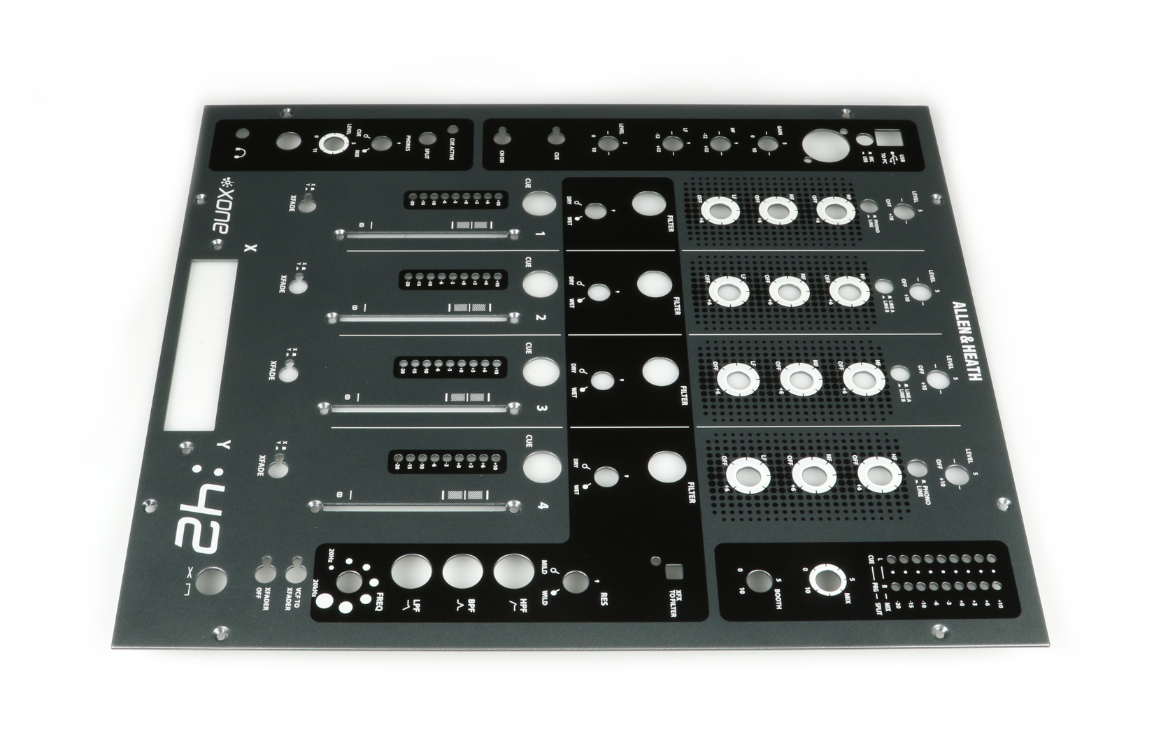 Xone AA7319 Graphite Face Plate for XONE:42 | Full Compass Xone AA7319 Graphite Face Plate for XONE:42 | Full Compass