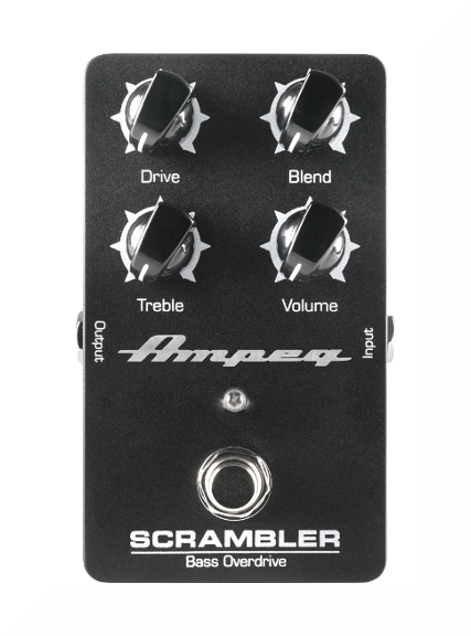 ベース Ampeg Scrambler Bass Overdrive Ampeg Scrambler Bass Overdrive Foot Pedal | Full Compass Systems
