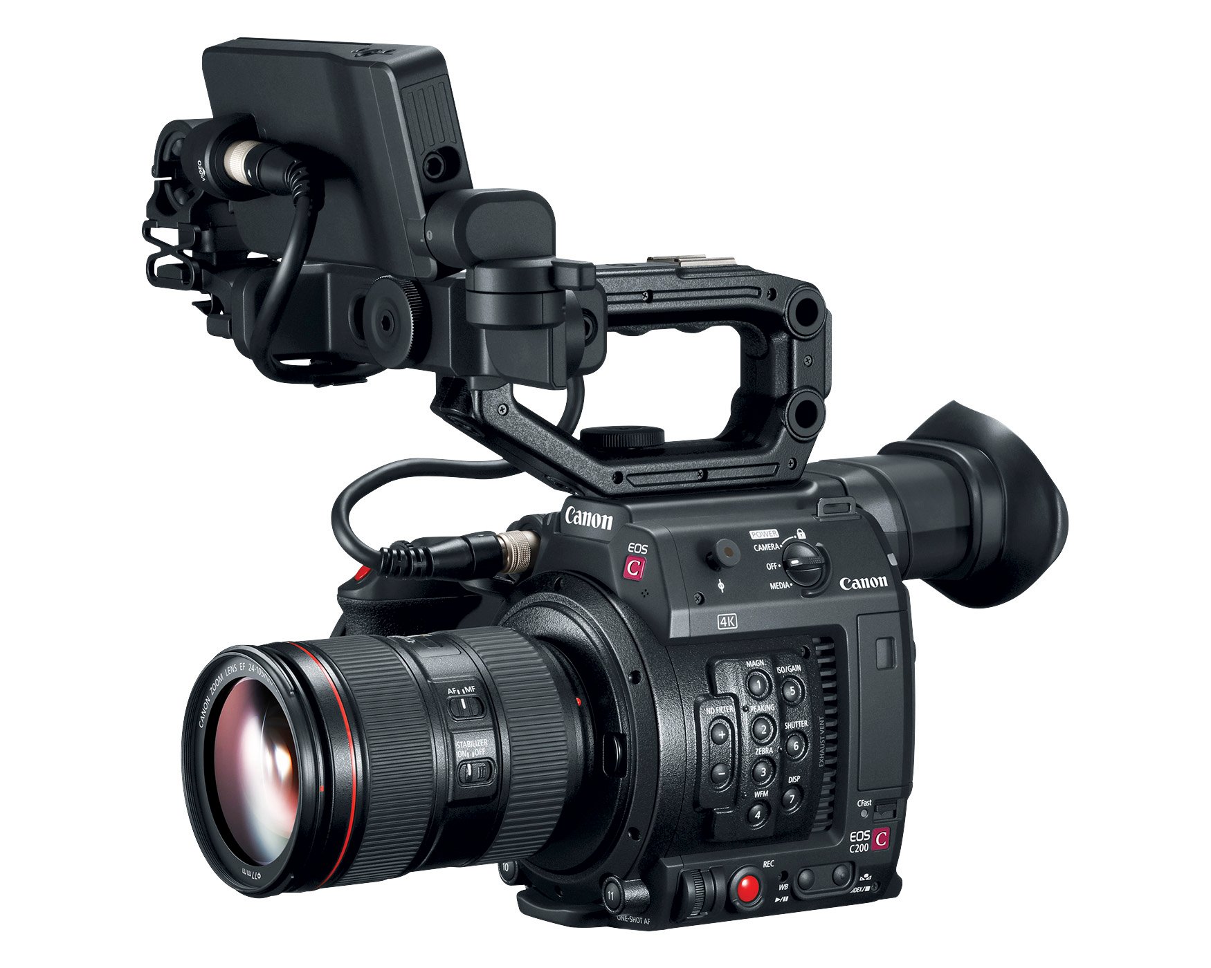 Canon EOS C mm Kit 4K Cinema Camera With EF –mm F
