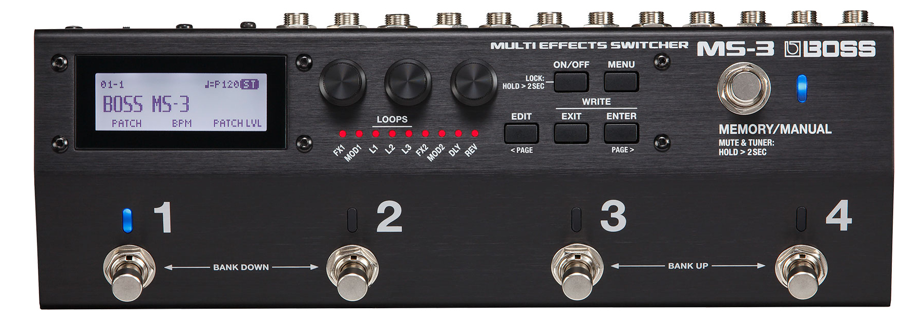 Photos - Effects Pedal BOSS MS-3 Multi Effects Switcher 