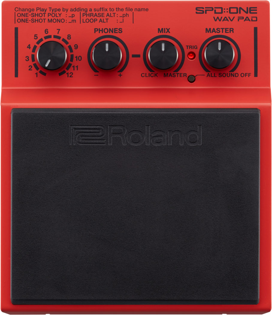 Roland SPD-One Drum Pad - Sampler Standalone Electronic Drum Pad
