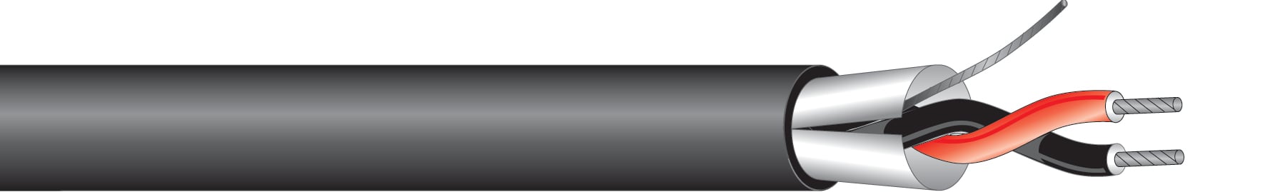 West Penn 25248b 500 500 12awg 4 Conductor Stranded Plenum Audio Cable Gray Full Compass Systems