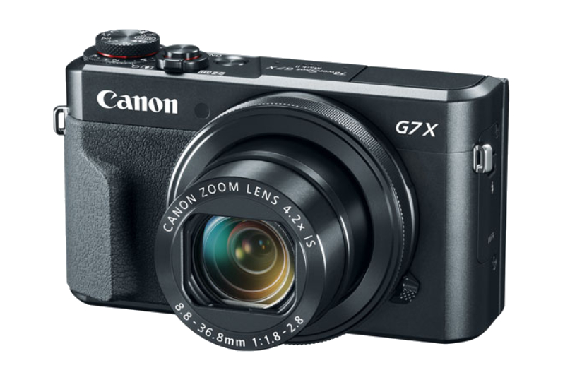  Canon PowerShot Digital Camera [G7 X Mark II] with Wi-Fi &  NFC, LCD Screen, and 1-inch Sensor - Black, 100-1066C001 : Electronics