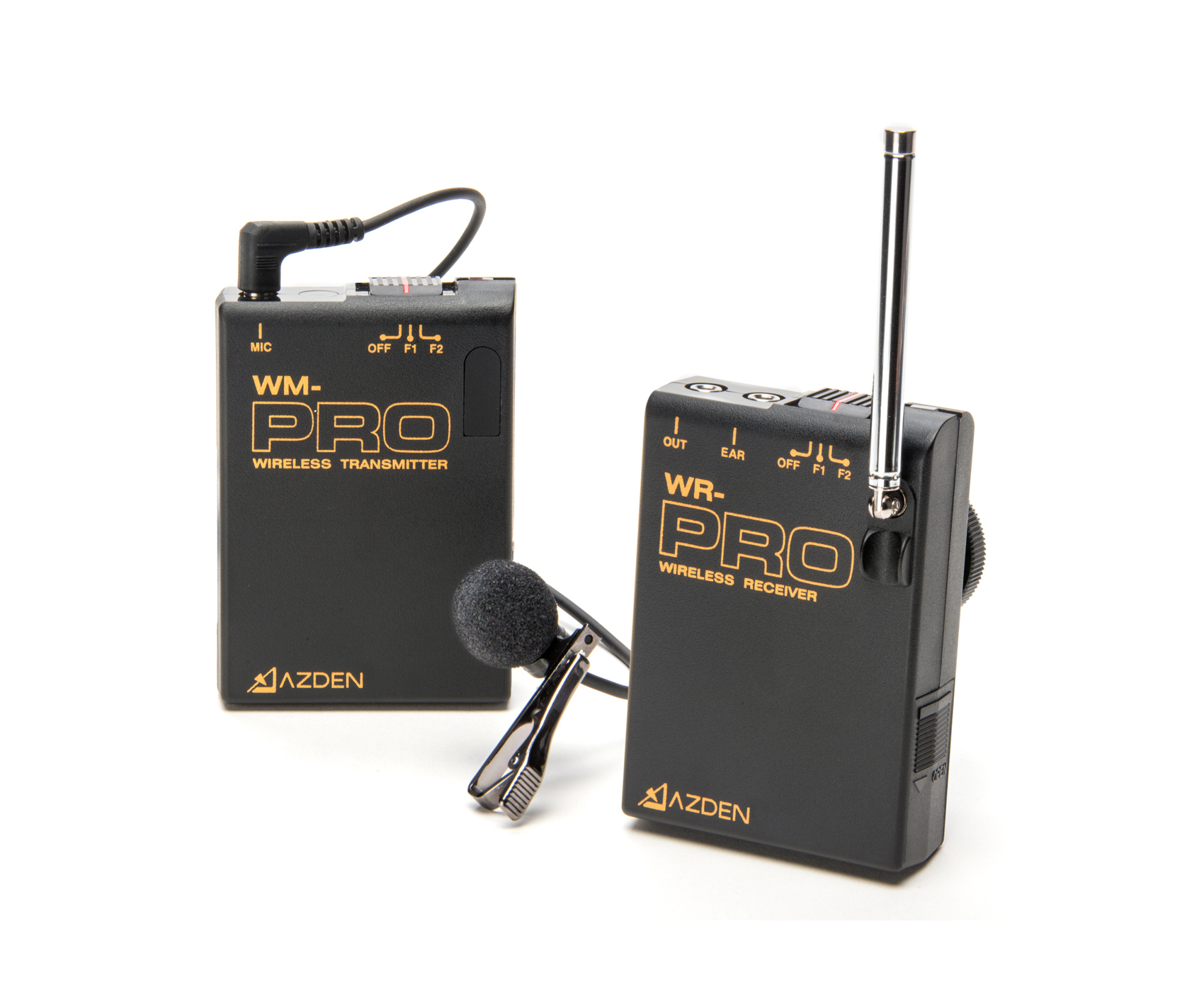 Azden WLX-PRO+i I-Coustics® Wireless Lavalier Microphone System For DSLR  Cameras, Camcorders, Smartphones & Tablets
