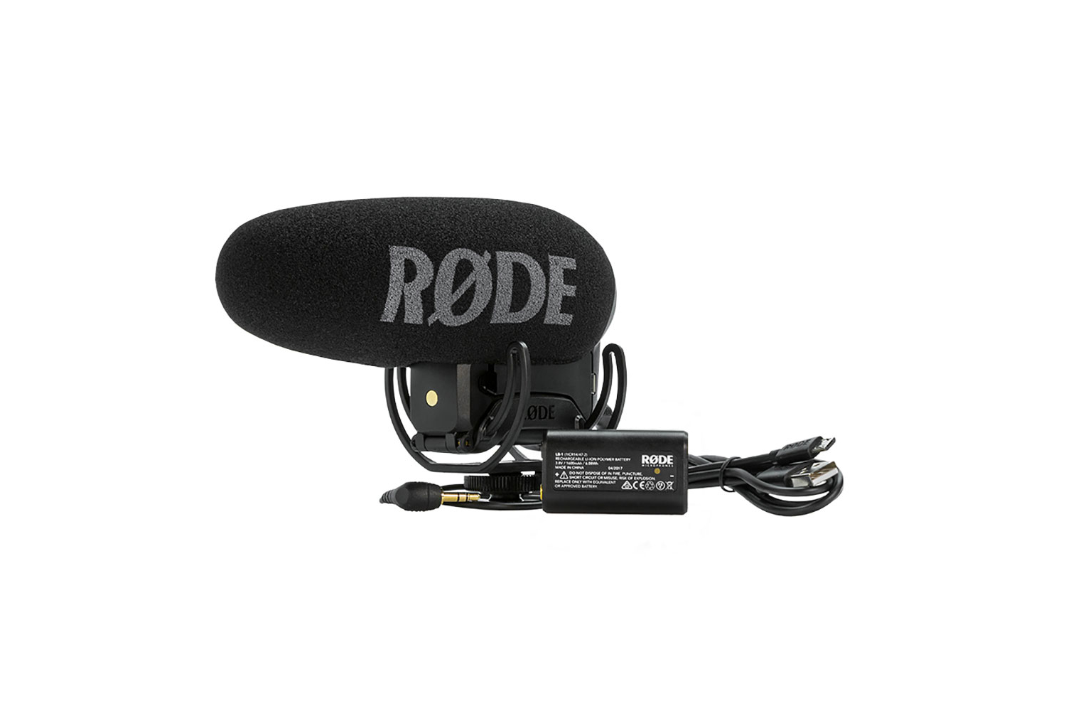 RODE VideoMic Pro＋ RODE VideoMic Pro+ Camera-Mount Shotgun Microphone VMP+ B&H