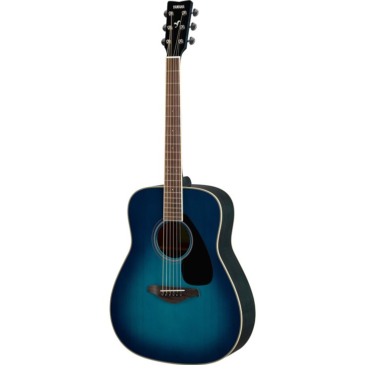 Yamaha FG820 Dreadnought Acoustic Guitar, Solid Spruce Top And