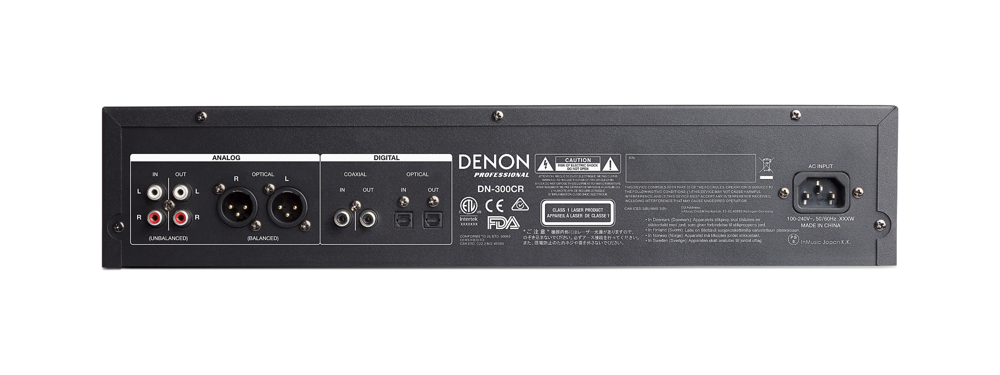 Denon Professional DN-300CR CD Recorder