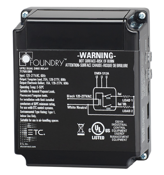 ETC UFR2 Dual-Zone DMX Relay | Full Compass Systems