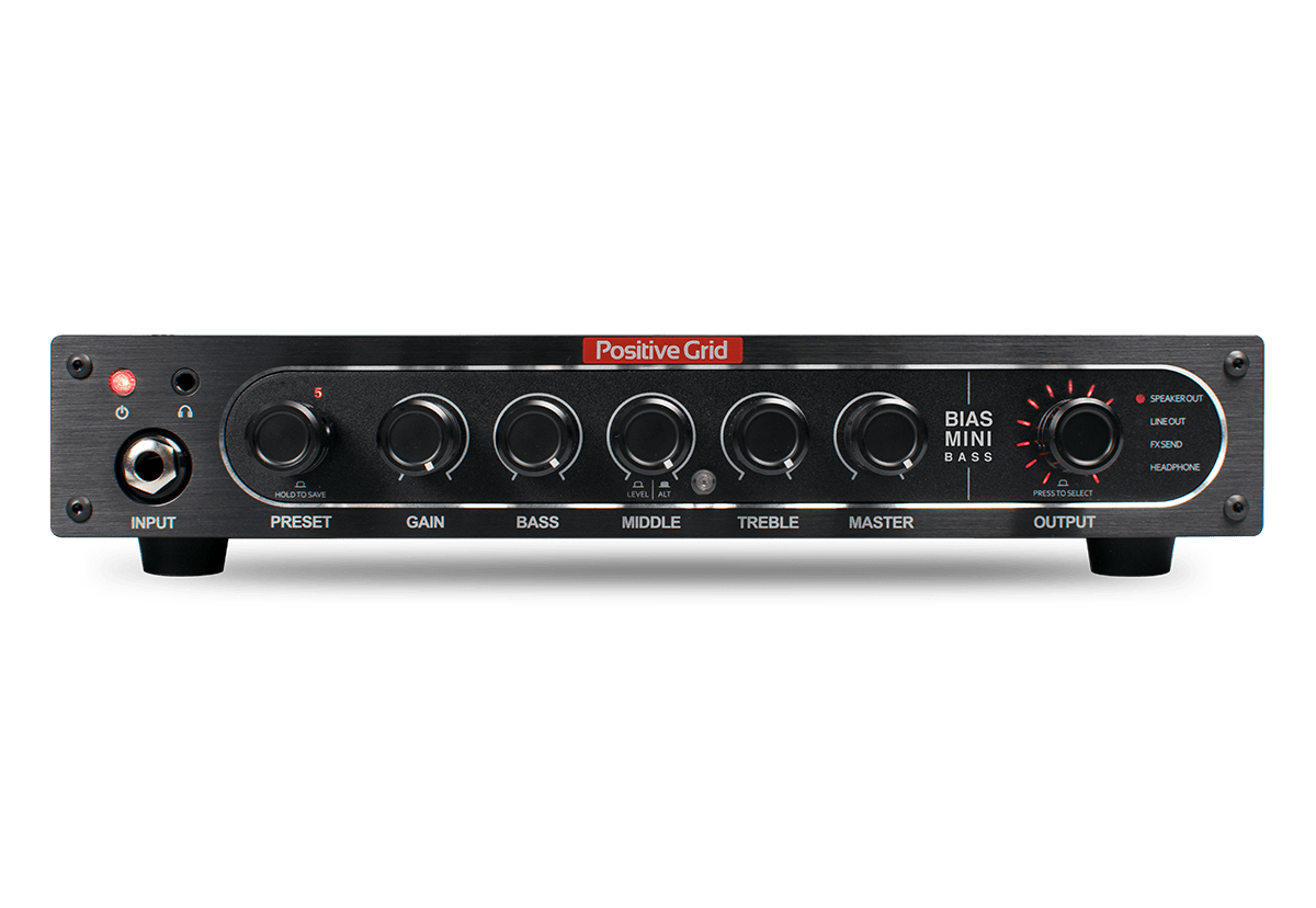 Positive Grid BIAS Mini 300W Bass Amp Head | Guitar Center