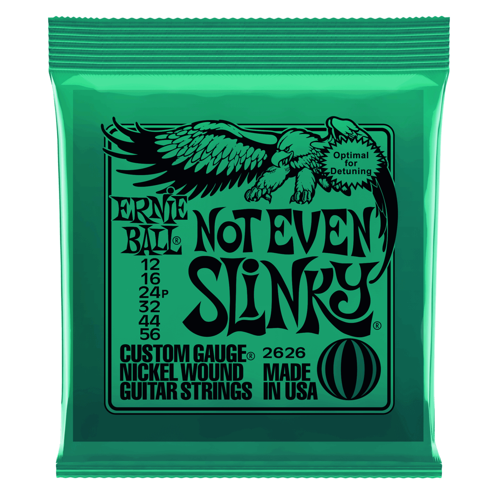 Ernie Ball P02626 Not Even Slinky Nickel Wound Electric Guitar Strings for sale