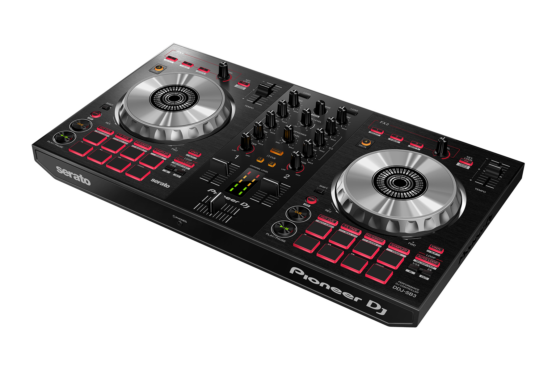 Pioneer Ddj Sb3 2 Channel Dj Controller For Serato Full Compass Systems