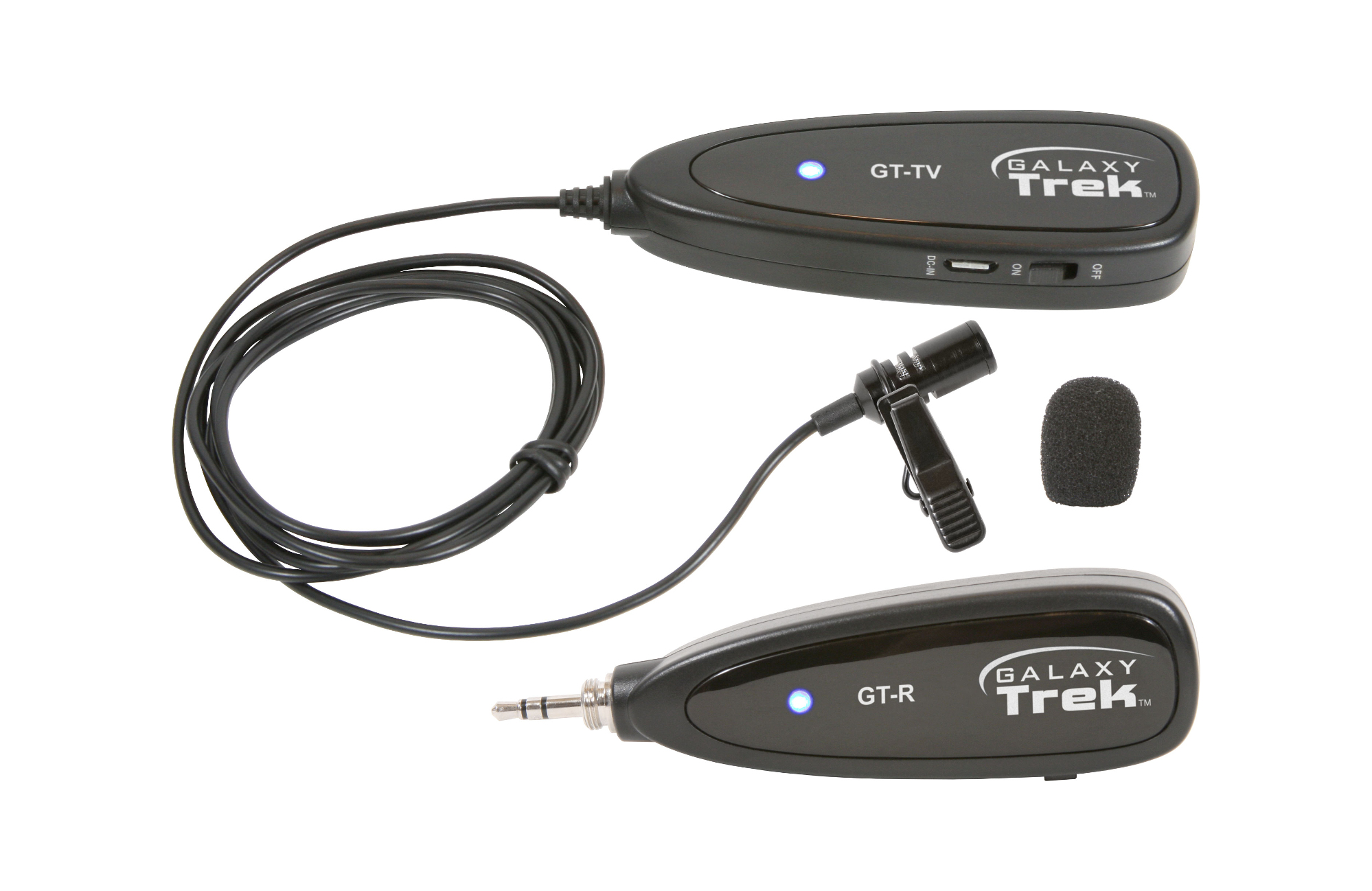 Photos - Microphone Galaxy Audio GT-VX Portable 2.4GHz Wireless Mic System, Lavalier Mic 