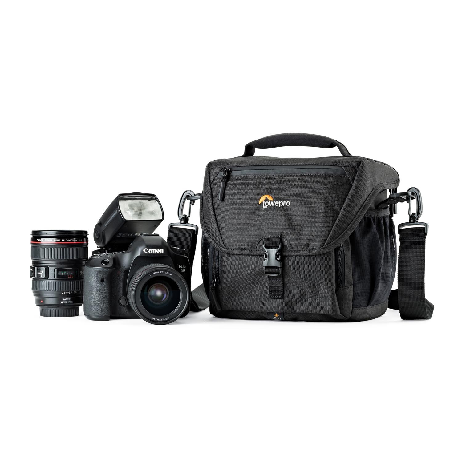 LowePro LP37121 Nova 170 AW II Shoulder Bag For DSLR Cameras & Accessories In Black | Full ...