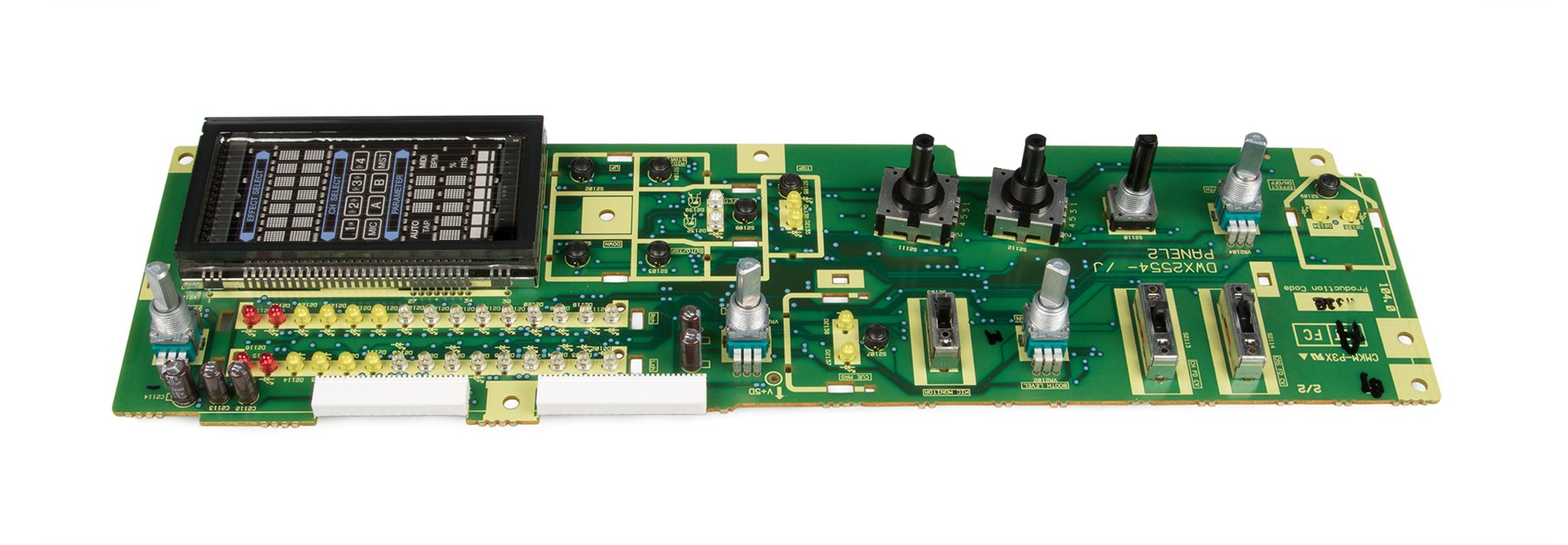 Pioneer Dwx2554 Panel 2 Pcb Assembly For Djm 800 Full Compass Systems