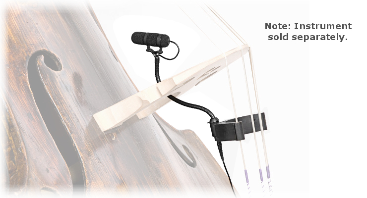 DPA 4099-DC-1-201-B 4099 Instrument Microphone with Clip for