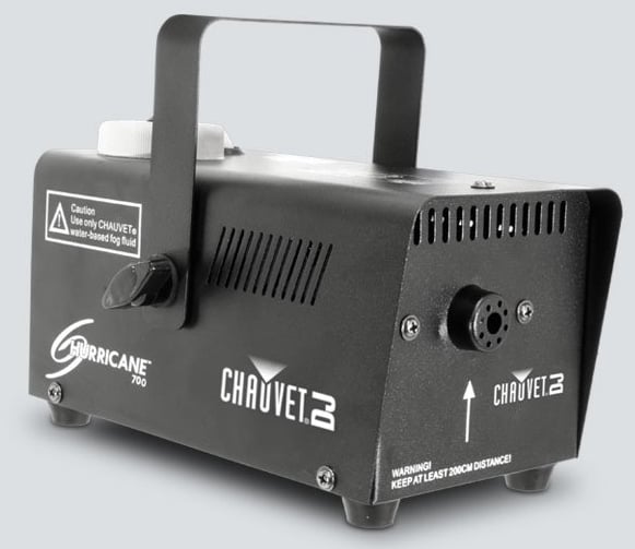 Photos - DJ Accessory CHAUVET DJ Hurricane 700 Compact Water-Based Fog Machine with 1,500 cfm Ou 