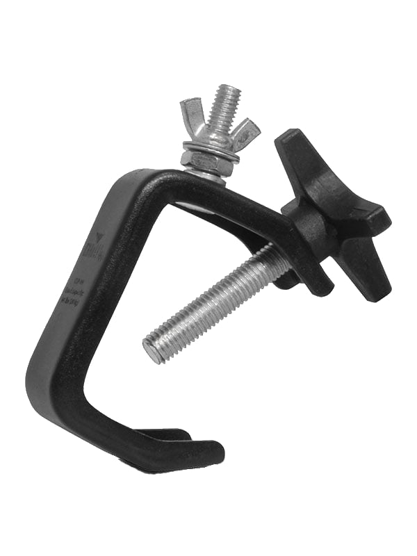 Photos - Cable (video, audio, USB) CHAUVET DJ CLP-03 Light-Duty C-clamp, Fits 1-2 Pipe, 39 lb Capacity CLP03 