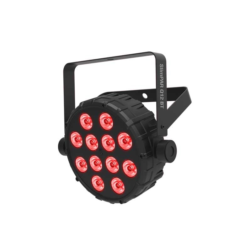 Photos - Lighting Effect CHAUVET DJ SlimPAR Q12 BT 12x 3.5W RGBA LED PAR Can, BTAir Compatible SLIM 