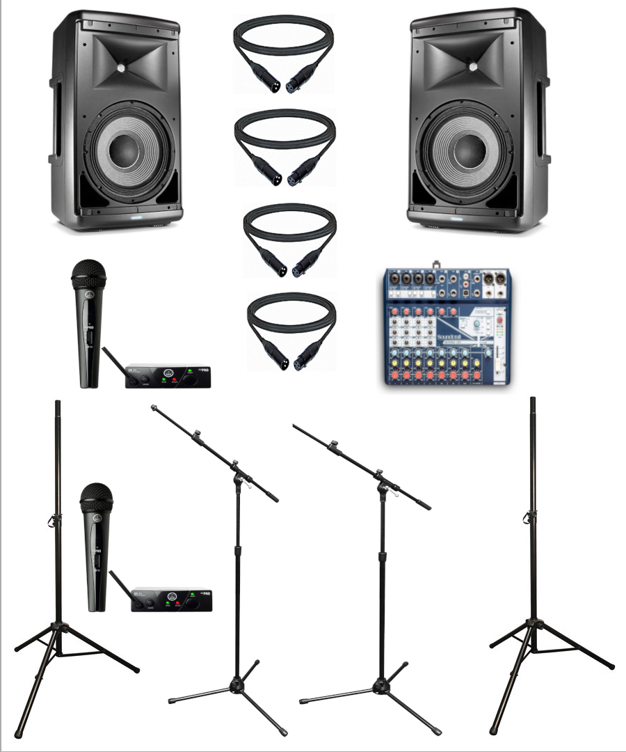 jbl eon 610 powered speakers