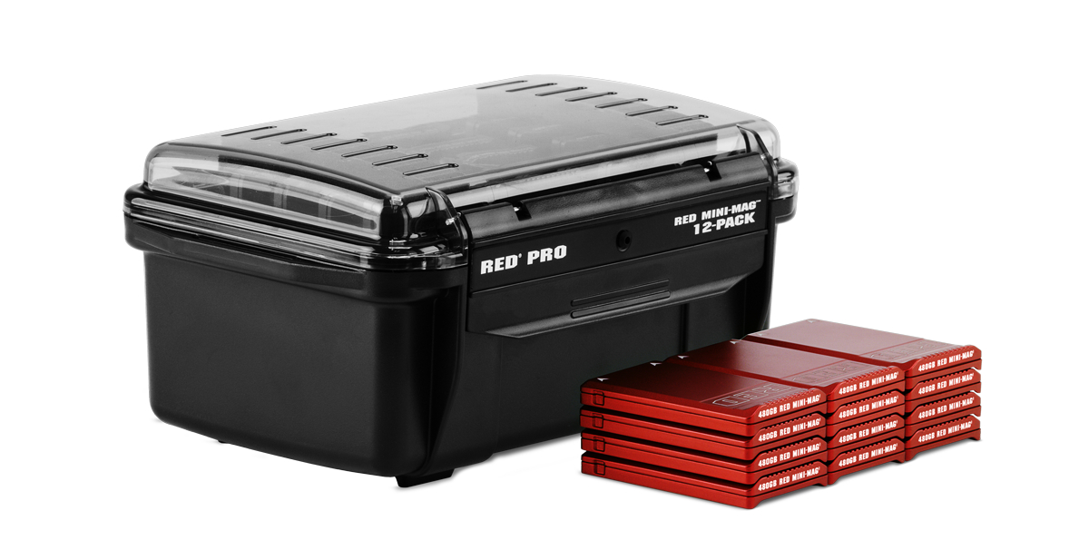 RED Digital Cinema RED Mini Mag 480Gb 12-Pack SSD Modules