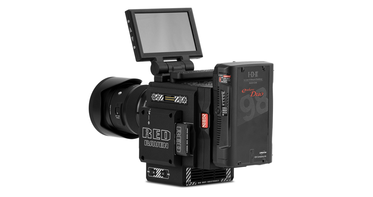 twinkle kort Imponerende RED Digital Cinema 710-0291 RED RAVEN Camera Kit | Full Compass Systems