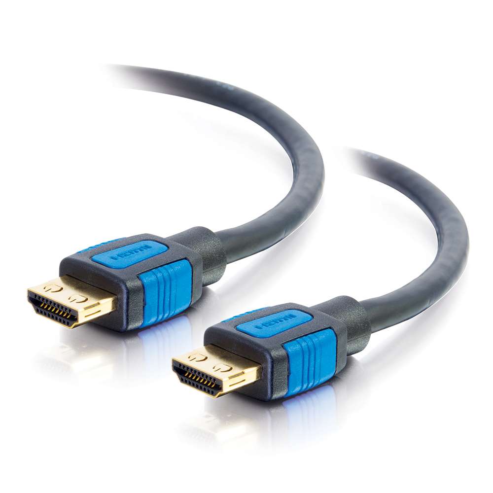 Photos - Cable (video, audio, USB) C2G Cables To Go 29675 HDMI Cable with Gripping Connectors, 3 ft 