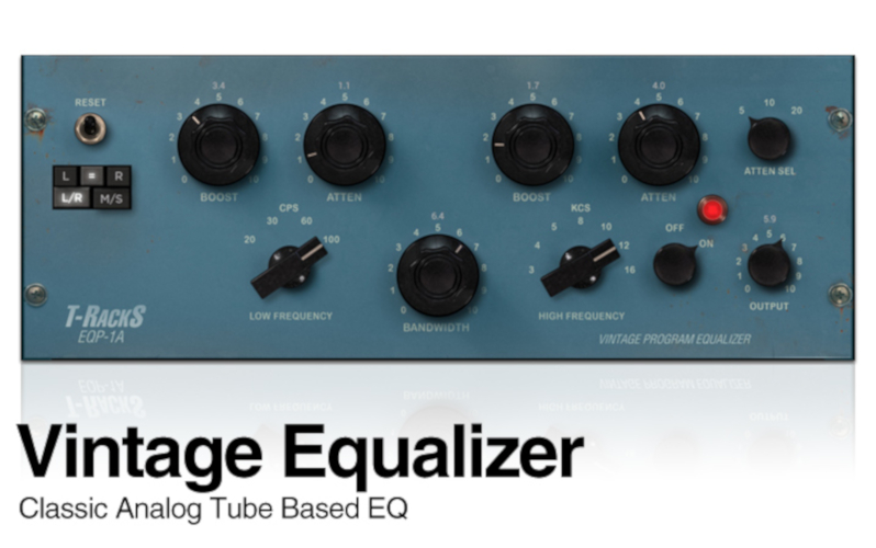 IK Multimedia T-RACKS-VTUBE-EQ Classic Analog Tube Based EQ [DOWNLOAD]