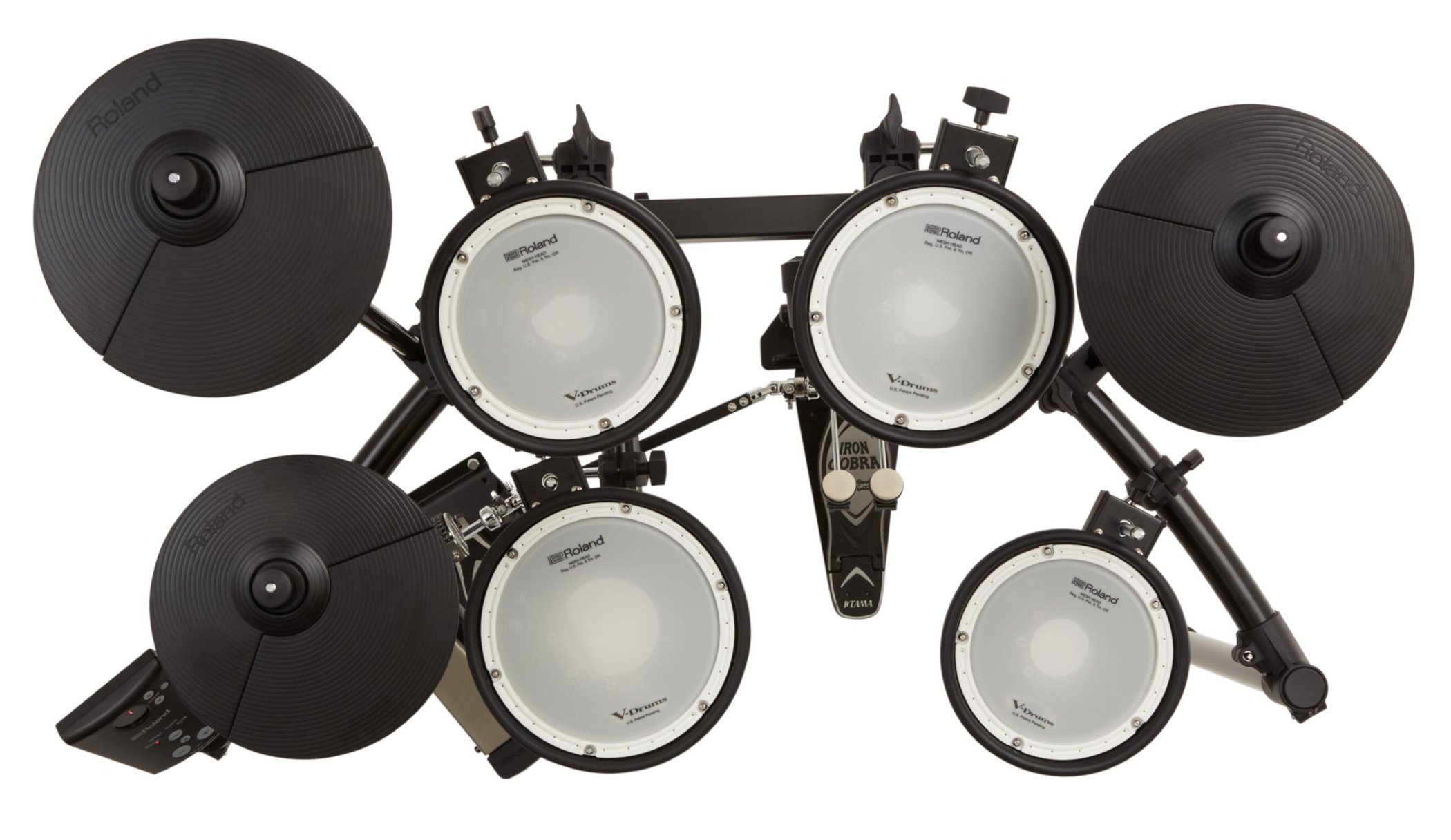 Roland Td 1dmk 5 Piece Electronic Drum Set With Mesh Heads Full Compass Systems