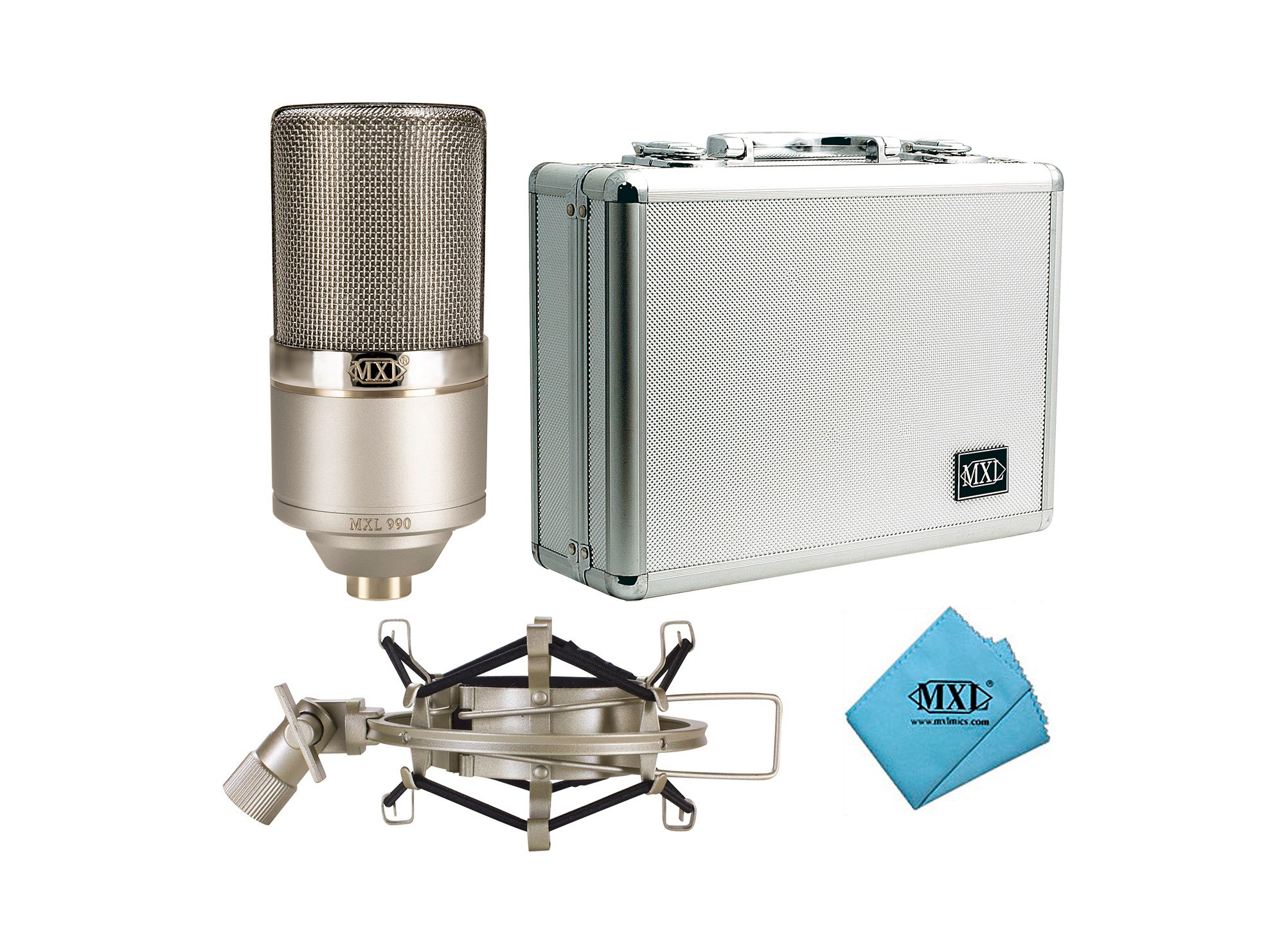 MXL 990-HERITAGE-EDITION Heritage Edition Large Diaphragm Condenser Microphone | Full Compass Systems