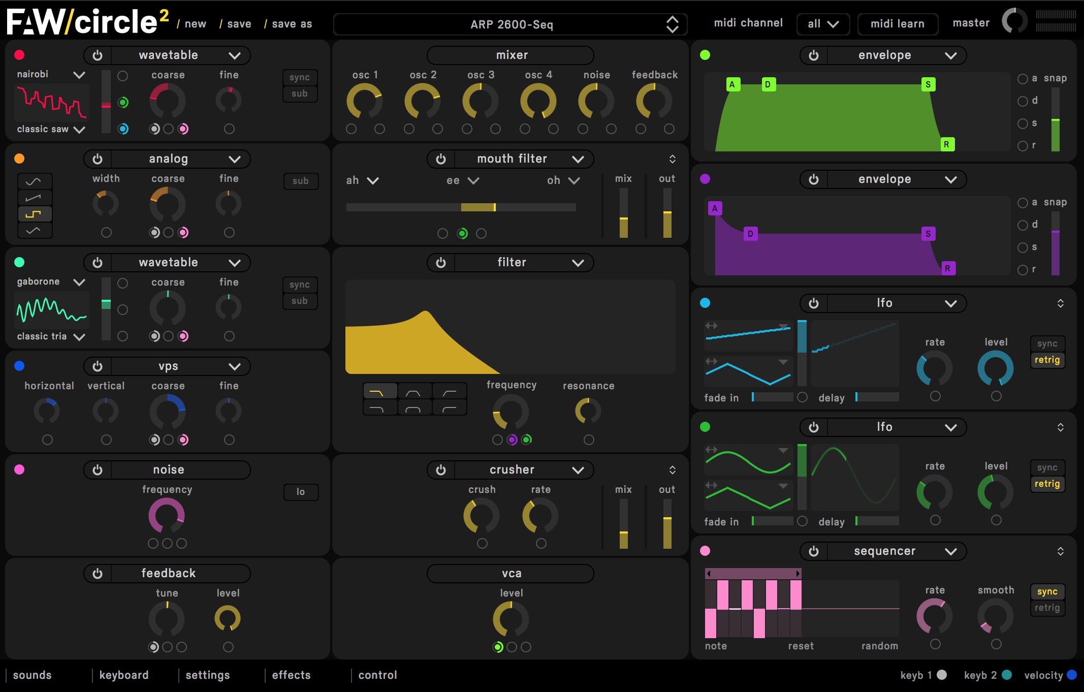 Future Audio Workshop Xchange Faw Circle2 Synth Vector Phase Shaping 21st Century Synth Download Full Compass Systems Future Audio Workshop Xchange Faw Circle2 Synth Vector Phase Shaping 21st Century Synth Download Full Compass Systems