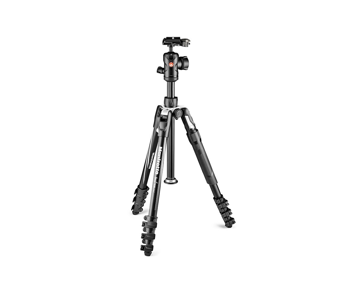 Photos - Tripod Manfrotto MKBFRLA4B-BHMUS Befree 2N1 Aluminium , Lever, Monopod Incl 