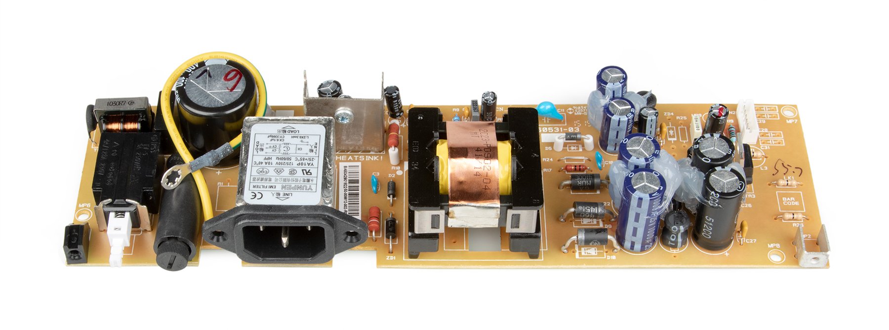  Soundcraft  R0531A 03 AF Power  Supply  PCB For MFXi 12 