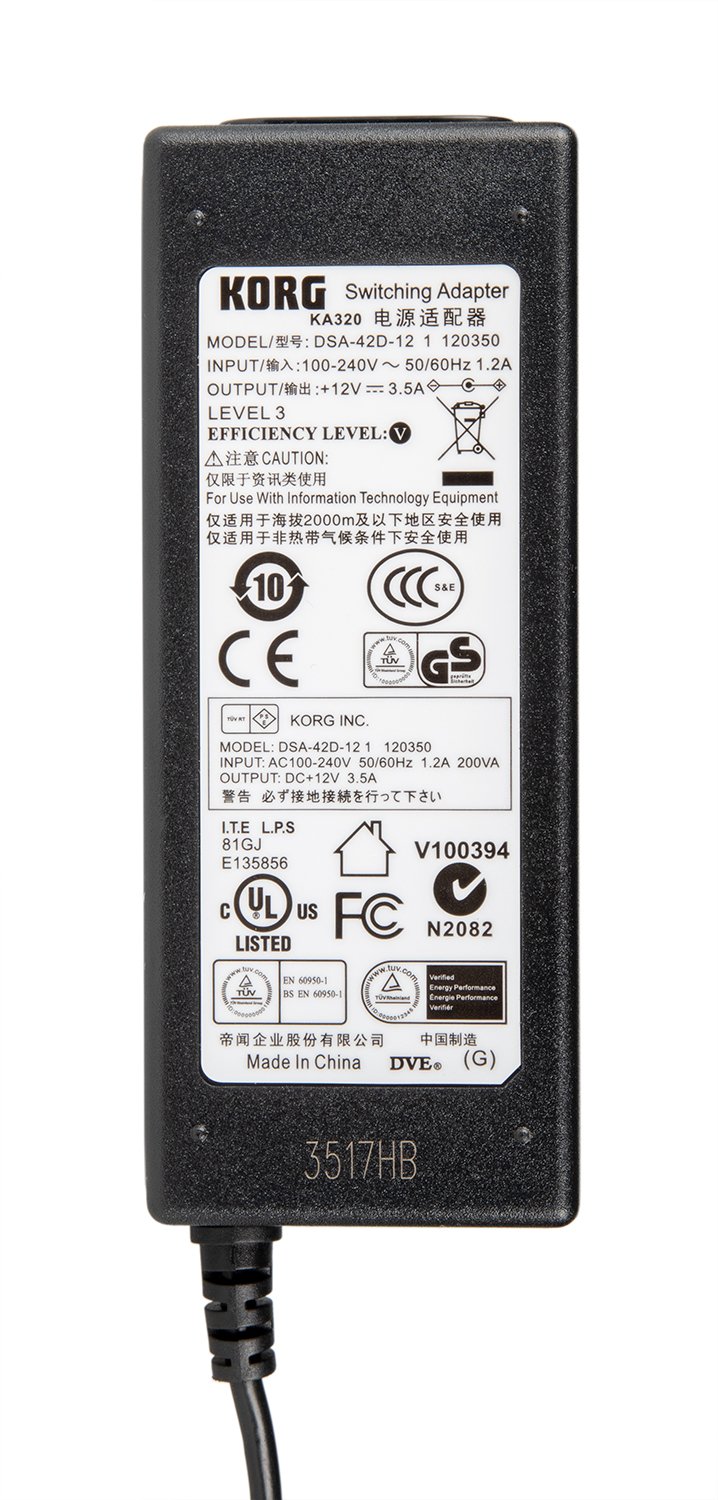 KORG M50-73 (電源アダプター、ペダル付) Amazon.com: 12V AC Adapter Replacement for Korg M50 73-Key