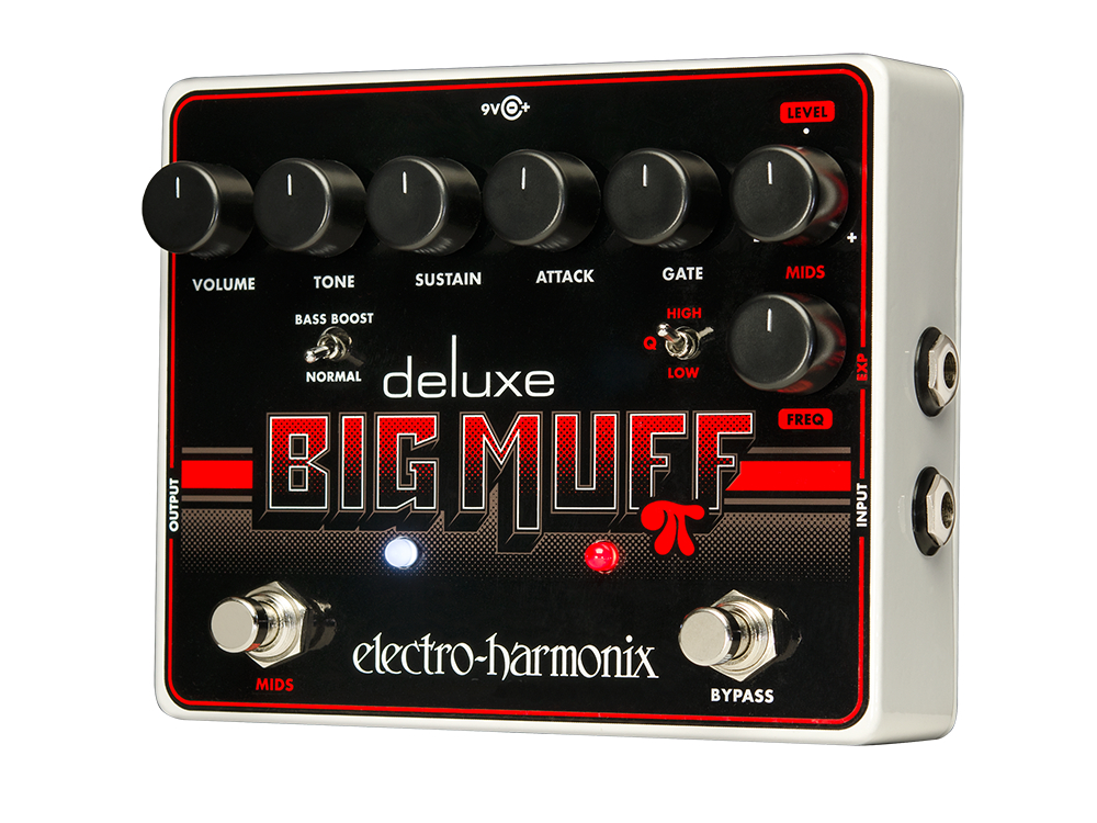 Electro-Harmonix DELUXE-BIG-MUFF Deluxe Big Muff Pi Distortion Guitar Pedal for sale