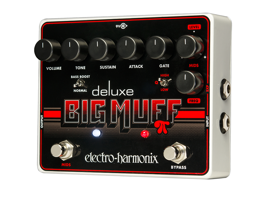 Photos - Effects Pedal Electro-Harmonix DELUXE-BIG-MUFF Deluxe Big Muff Pi Distortion Guitar Peda 